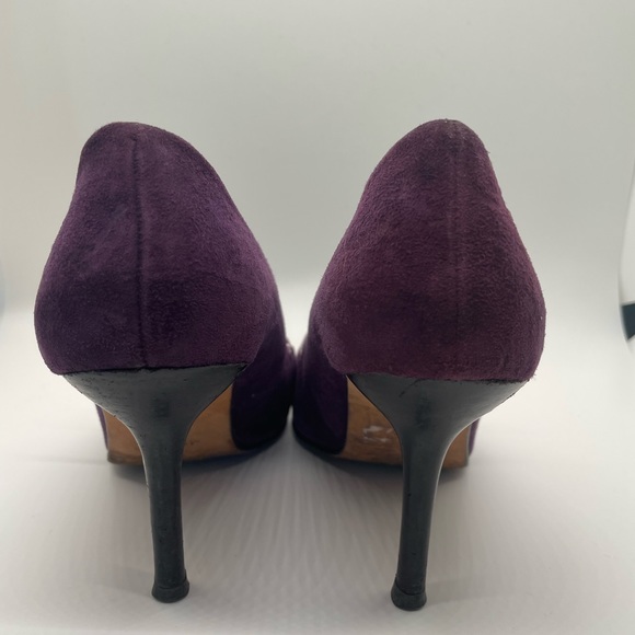 Gorgeous purple suede size 6 heels - Picture 4 of 6